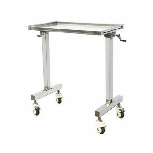 Mayo Instrument Trolley Mechanically